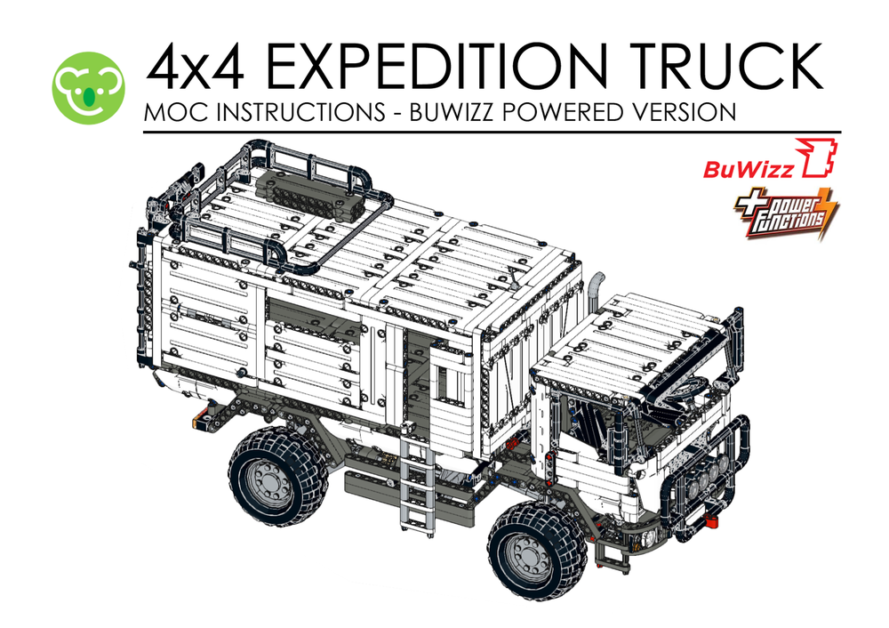 Lego 4x4 Expedition Truck - Motorized version