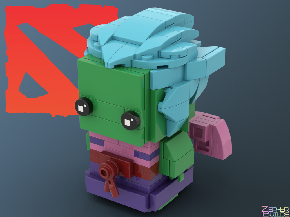 Lego DOTA 2 Death Prophet/Krobelus Brickheadz