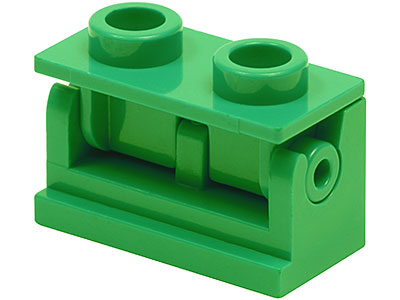 Lego Hinge Brick 1 x 2 with (Same Color) Top Plate (3937 / 3938)
