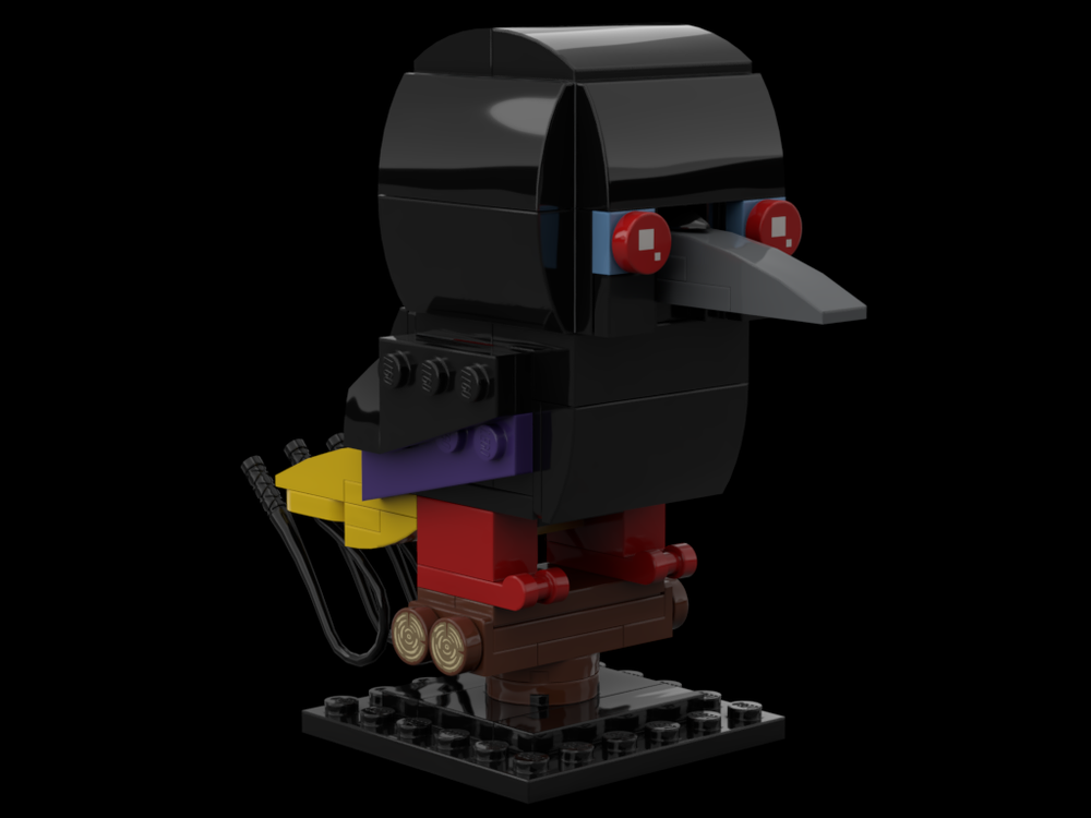 Lego Twelve Wired Bird-of-Paradise (Male): Birdheadz