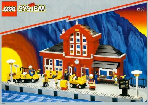 Lego Train Station