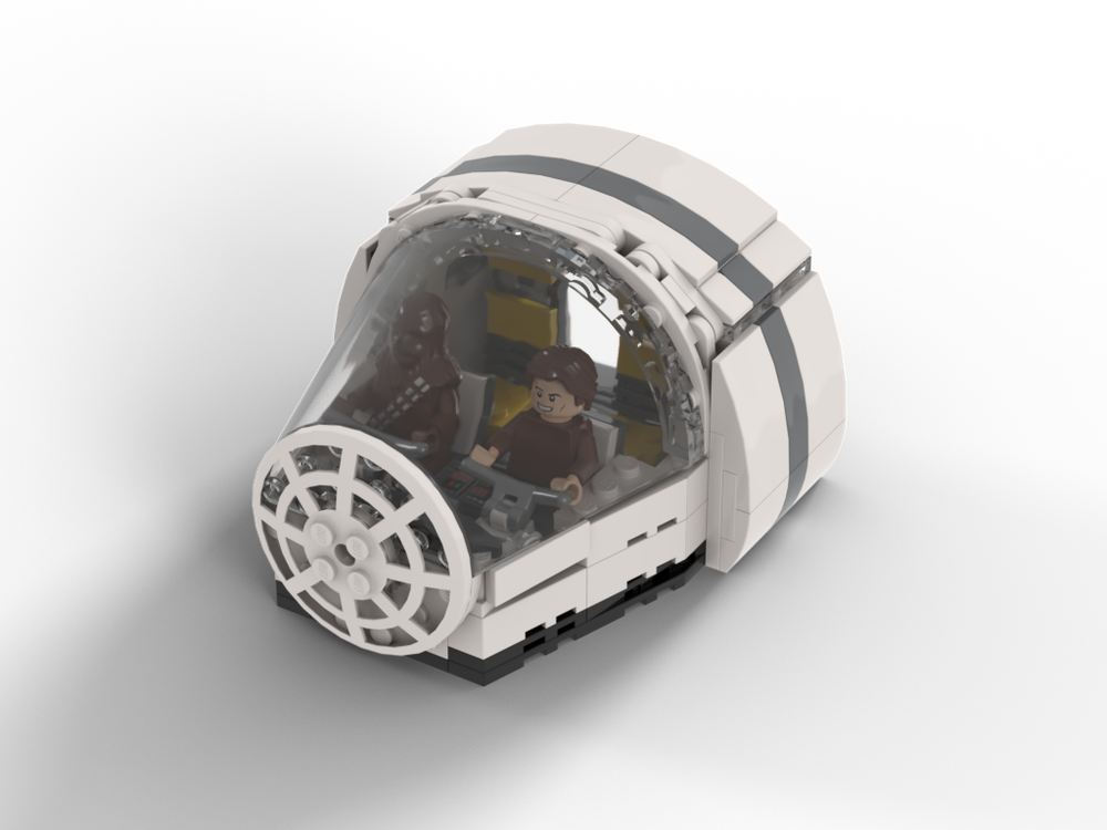 Lego Solo Falcon Cockpit w/ Windshield