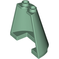 Lego Cone Half 2 x 4 x 3 / Sand Green