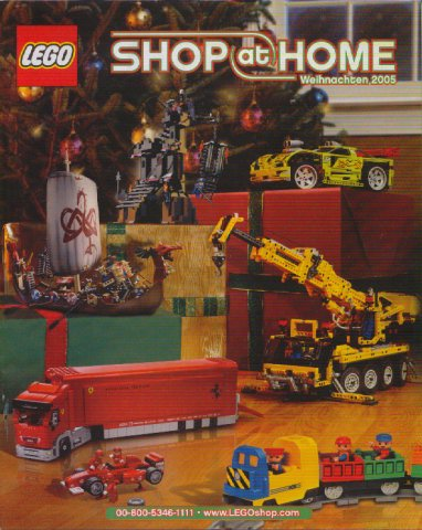 Lego 2005 Shop at Home  - Christmas German - Weihnachten (WOR U-3045)