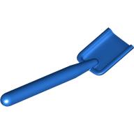 Lego Equipment Shovel [Rounded Handle End] / Blue