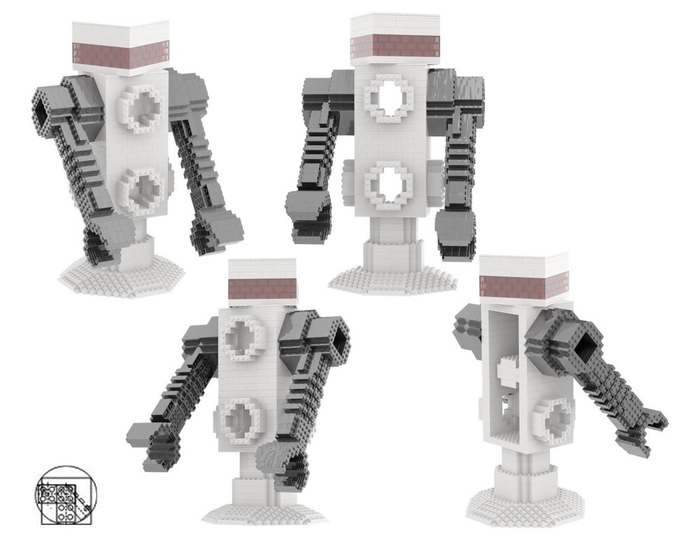 Lego Maxi Figure White droid