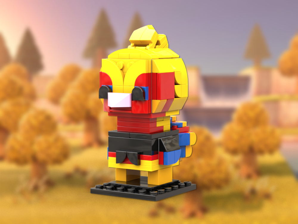 Lego Phoebe Brickheadz (From Animal Crossing)