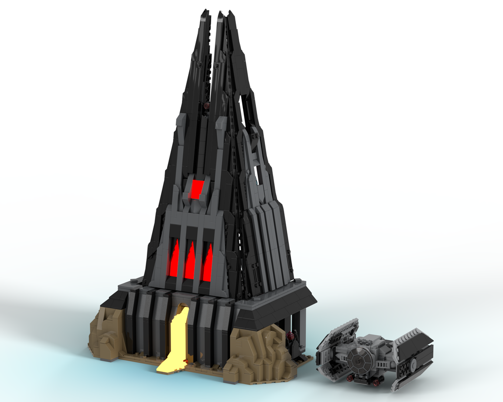 Lego Vader's Fortress (75251 Modification)