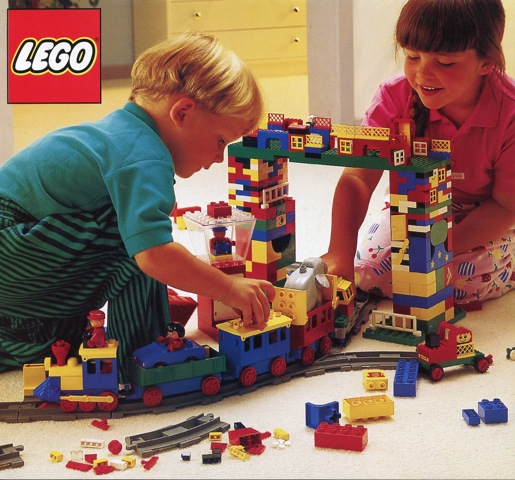 Lego 1993 Large Estonian Foldout and Poster (9922919-TR (EE))