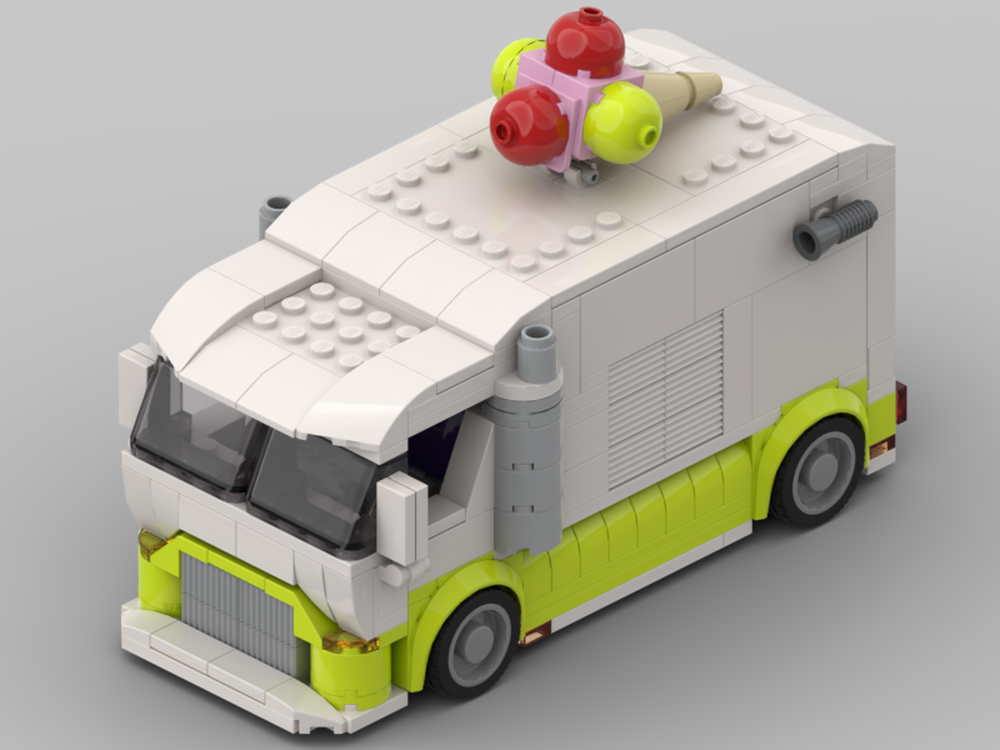 Lego Joker's Ice Cream Truck