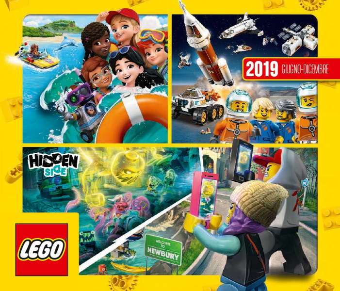 Lego 2019 Large Italian / Swiss June - December (6279421-CH/I 6279447-IT)