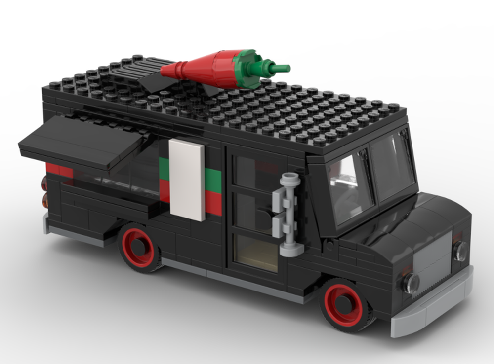 Lego the Hot Pepper food truck