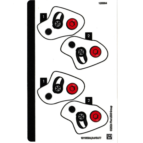 Lego Sticker Sheet 1 for Set 43022-1