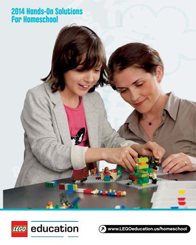 Lego 2014 Small US Education Brochure (Hands-On Solutions for Homeschool)