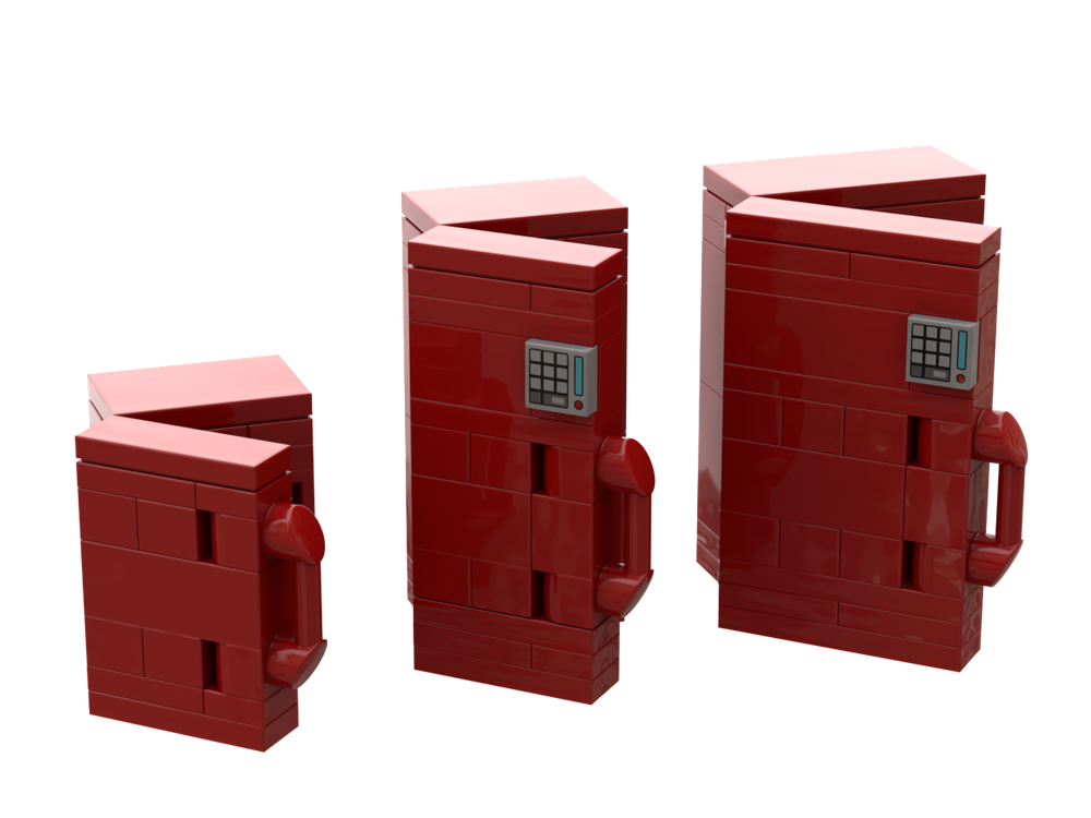 Lego Fridge - Freezer type 3