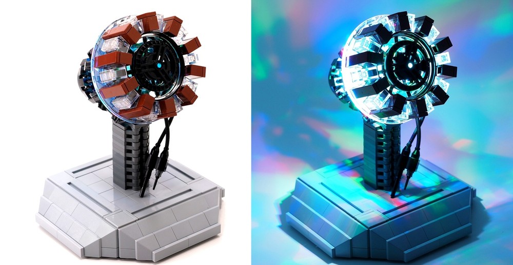 Lego MV-Arc Reactor&Display Stand