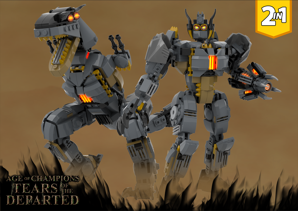 Lego Scalpel's Forsaken Lands Mech