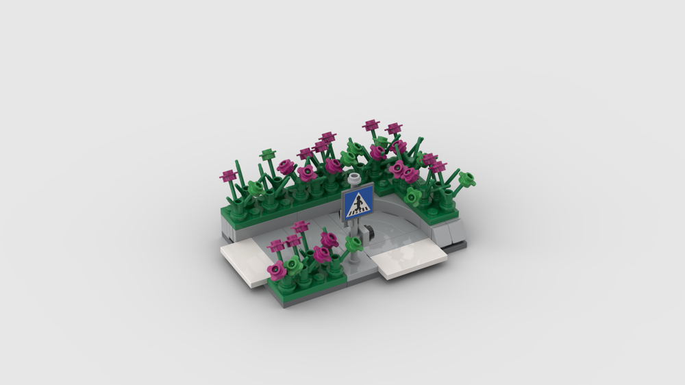 Lego Sidewalk Corner