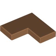 Lego Tile 2 x 2 Corner / Medium Nougat