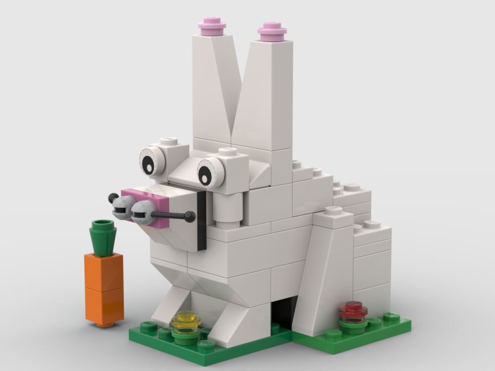 Lego Rabbit / Bunny (11717 Alternate Build)