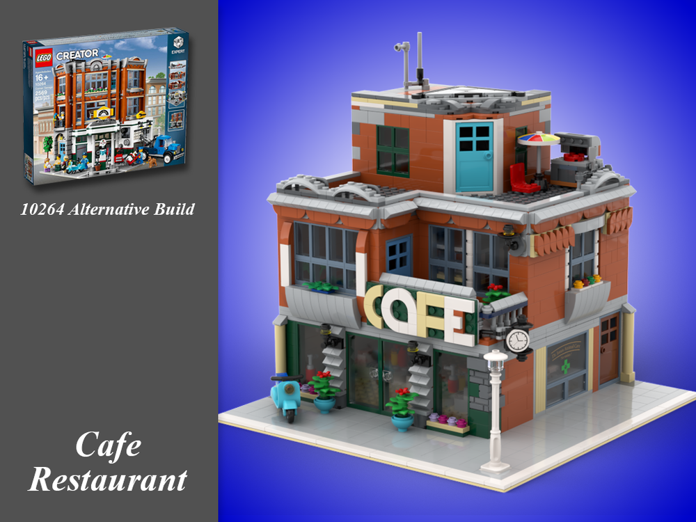 Lego 10264 Cafe Alternative Build