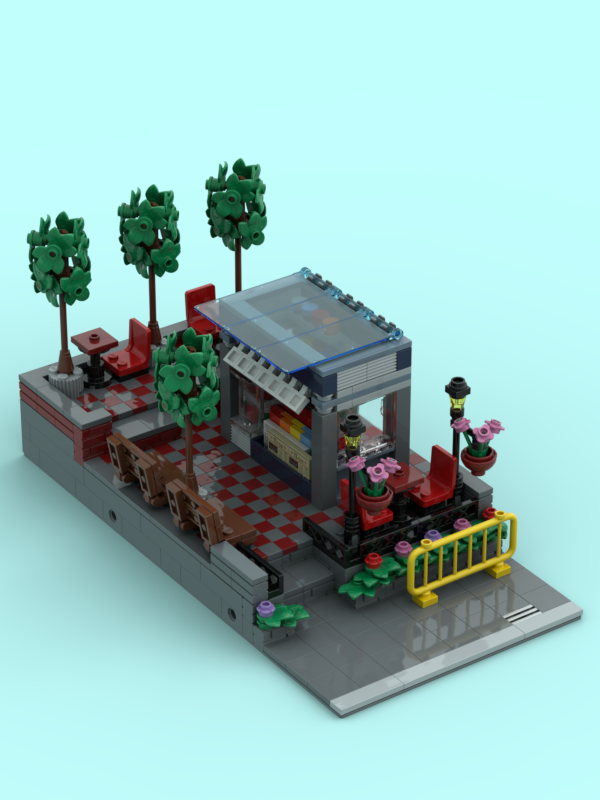 Lego Newsstand Plaza