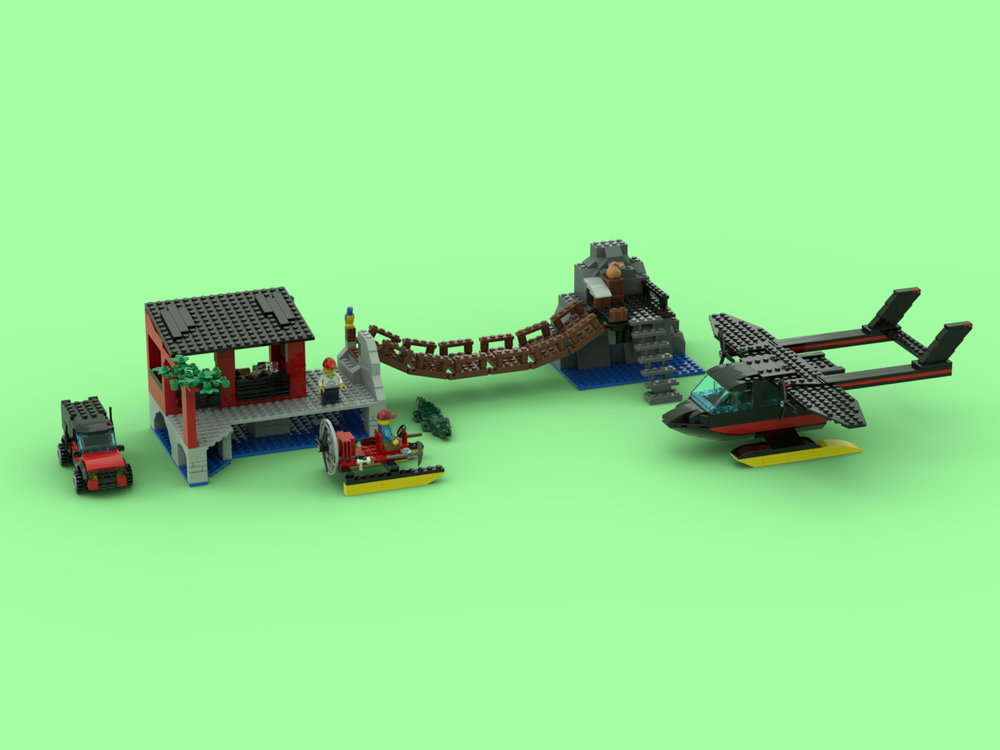 Lego Gator Landing (6563 - remake)