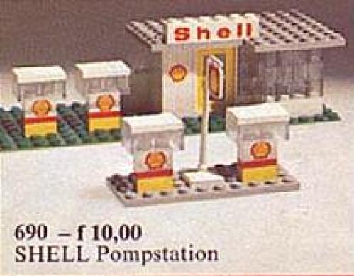 Lego Shell Station