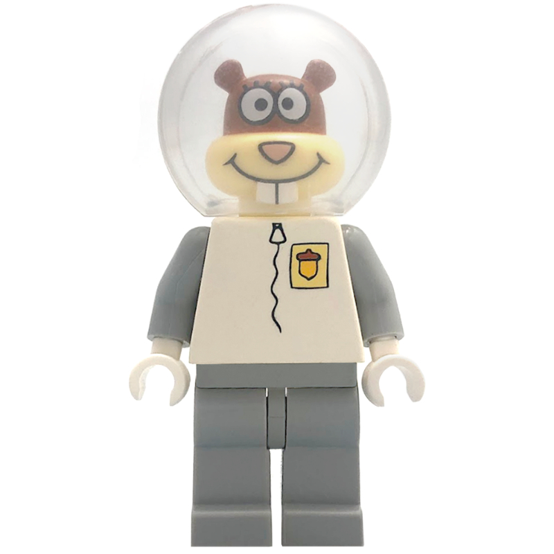 Lego Sandy Cheeks in Astronaut Suit