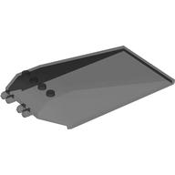 Lego Windscreen 6 x 13 x 2 / Trans-Black