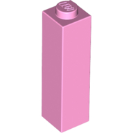 Lego Brick 1 x 1 x 3 / Bright Pink