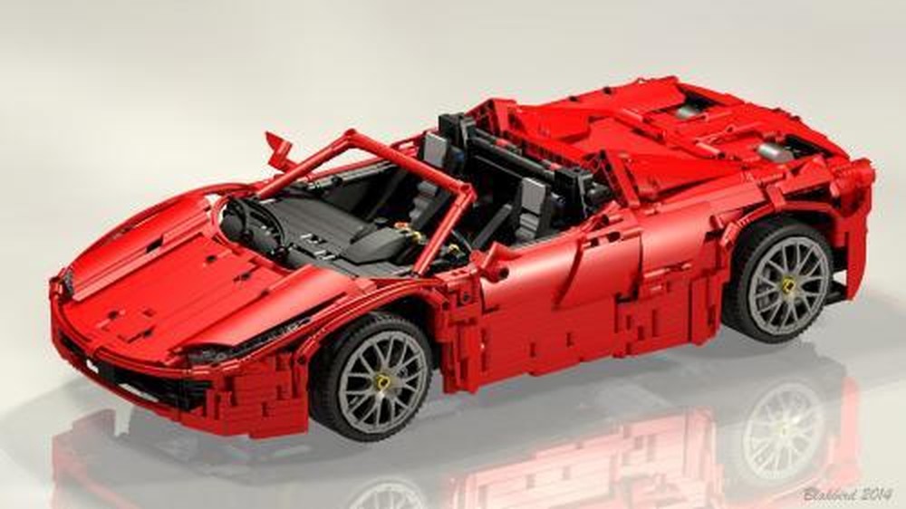 Lego Red Spider