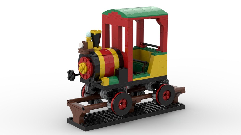 Lego Cedar Point Woodstock Express Front Car