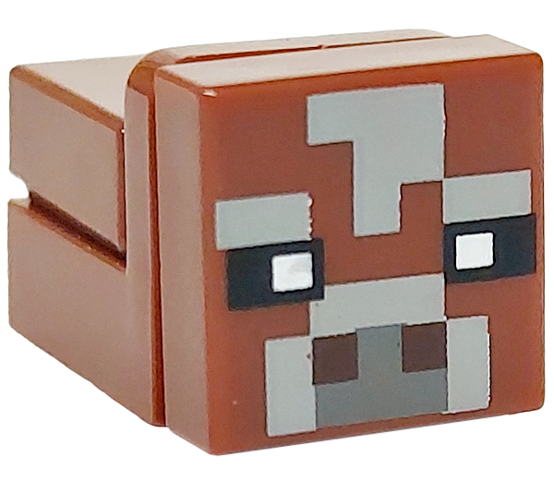 Lego Minecraft Cow, Micromob - Brick Built