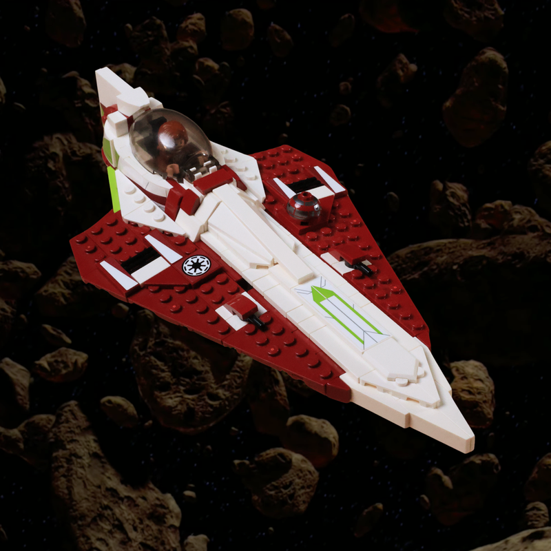 Lego Obi Wan Kenobi's Starfighter Modifications