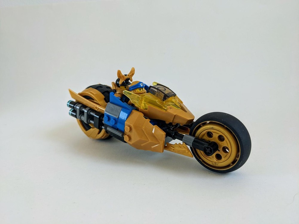 Lego Show accurate Jay's Golden dragon motorbike