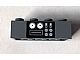Lego Brick 2 x 4 with Machine Gauges and Buttons Pattern (Sticker) - Set 10144 / Dark Bluish Gray