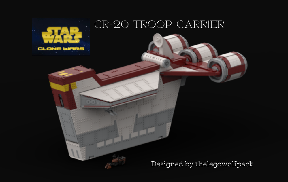 Lego CR-20 troop carrier