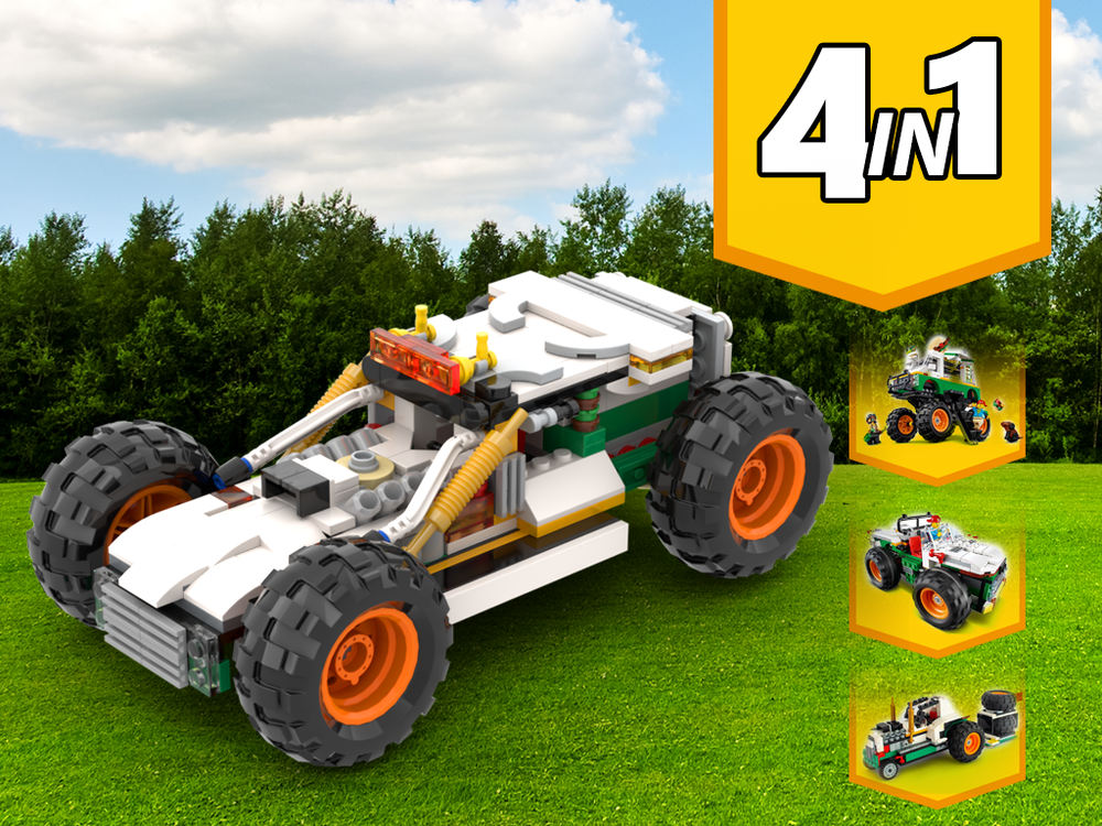 Lego 31104 Buggy Alternative Build