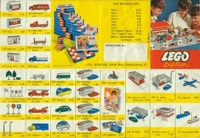 Lego 1962 Dutch - Early Issue (B-100-ho.)