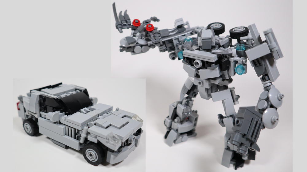 Lego Soundwave (Transformers Dark of the Moon)