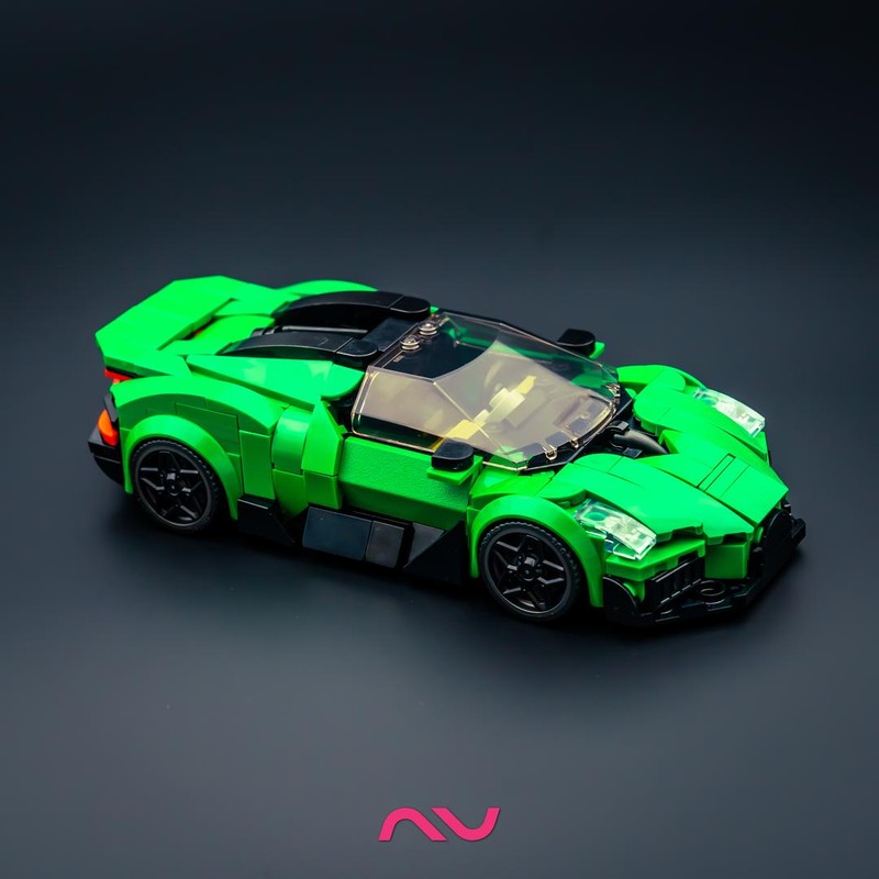 Lego Bugatti Brouillard