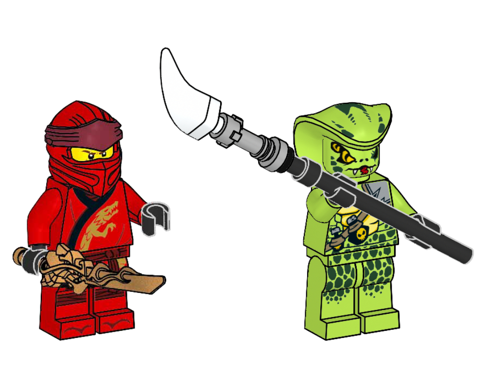 Lego Kai vs. Lasha