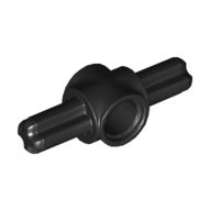Lego Technic Pin Connector Hub with 2 Axles / Black