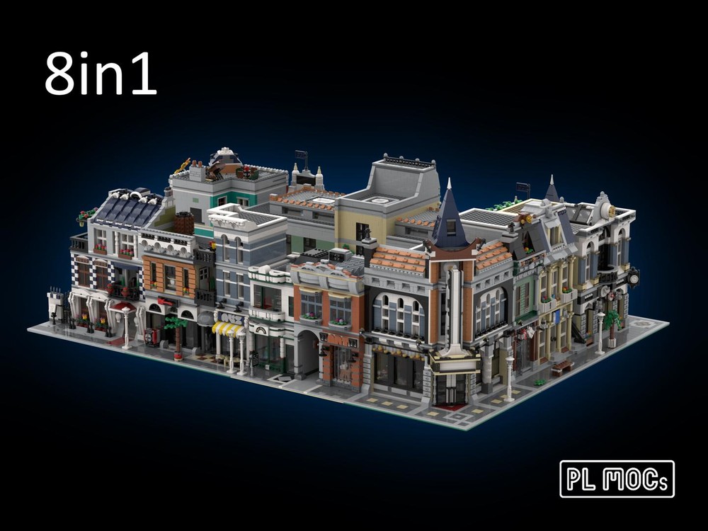 Lego 8in1 Modular Alternative Builds 2021