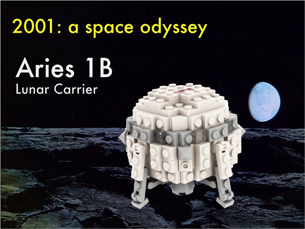 Lego Aries 1B Lunar Carrier