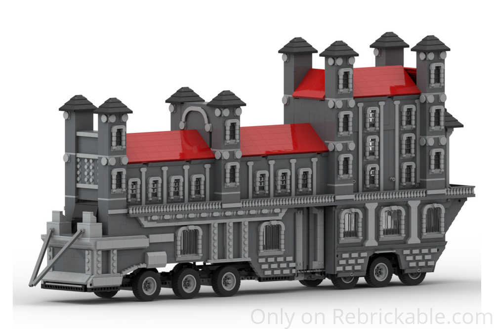 Lego The Organist Moving Castle