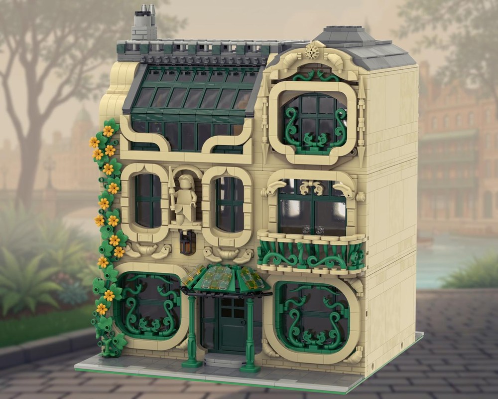 Lego City Modular #11 - The Verdant Atelier
