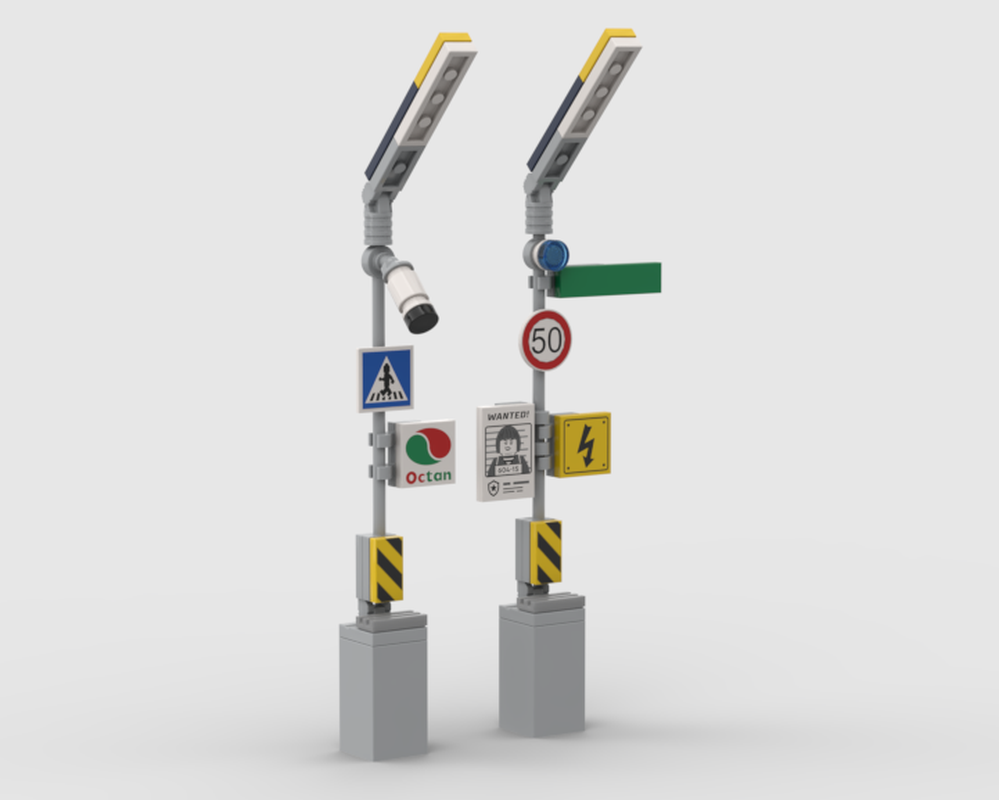 Lego City Streetlights
