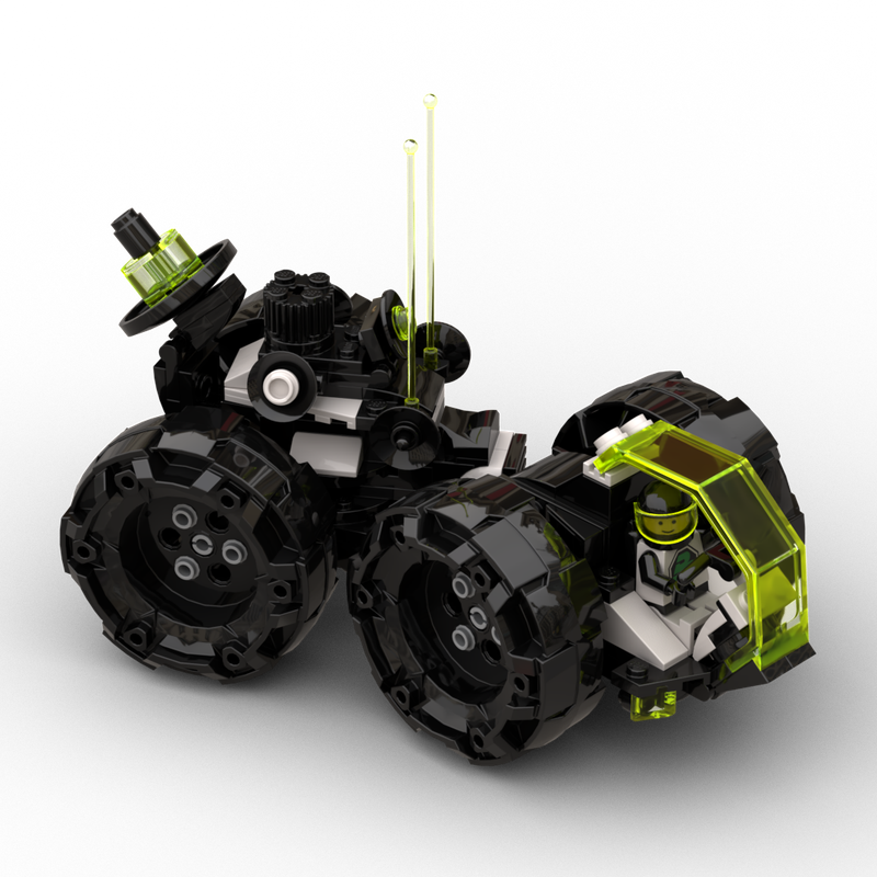 Lego MOC-0001 communication vehicle